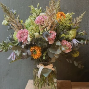 Cesta Seco Oliva Gris - Allbouquets