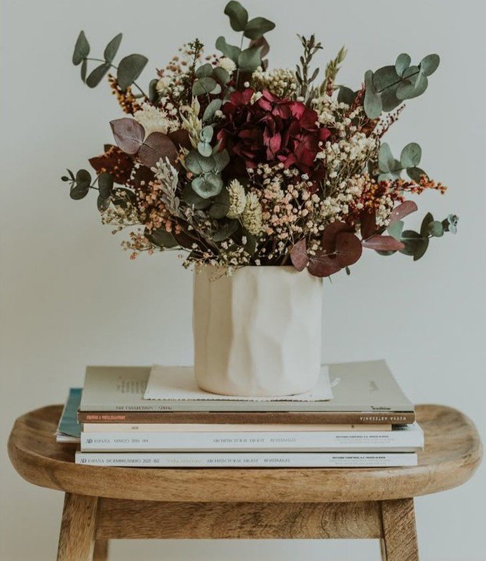 Cesta Seco Salvia Vino - Allbouquets