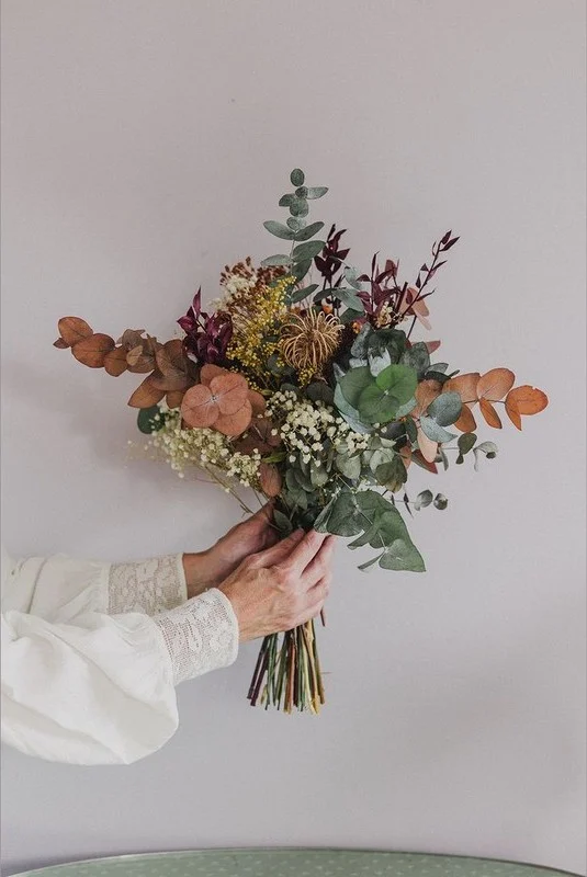Ramo Seco Lila Oliva - Allbouquets