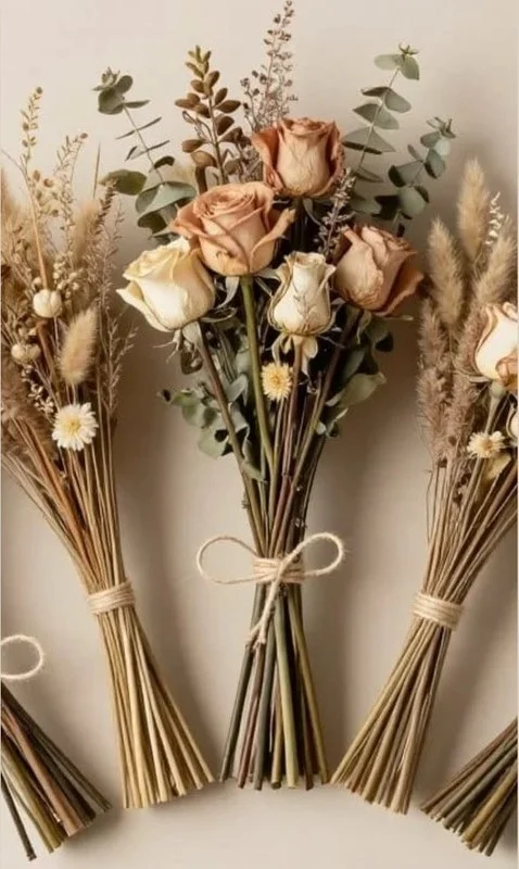 Ramo Seco Vino Beige - Allbouquets